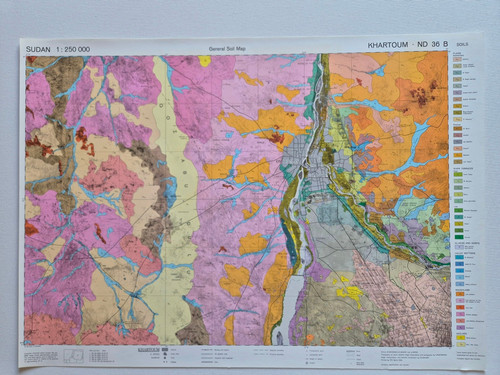 Mappa sudan da terra - sudan,